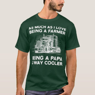 T-shirt Les Hommes Comme J'Aime Être Un Agriculteur Être U