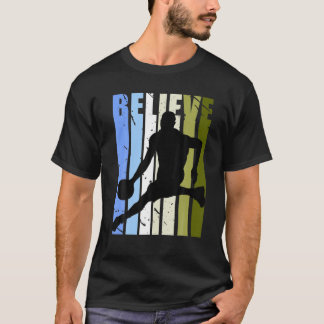 T-shirt Les Hommes Croient Les Garçons Basketball Annivers