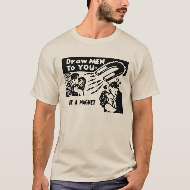 T-shirt les hommes d'aspiration des années 1950 à vous (Devant)