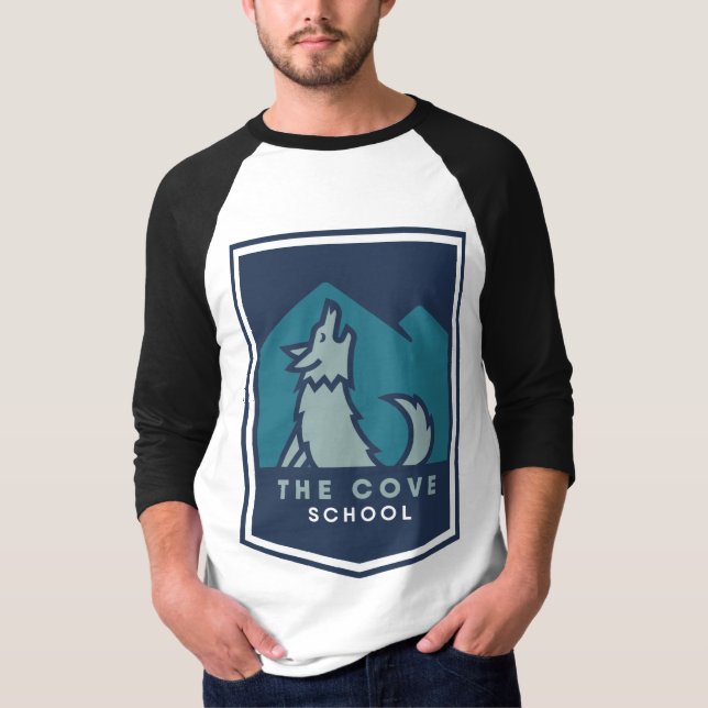 T-shirt Les hommes d'école de crique (Devant)