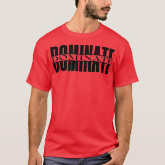 T-shirt Les Hommes DOMINER Fitness Fitness Exercice Bodybu