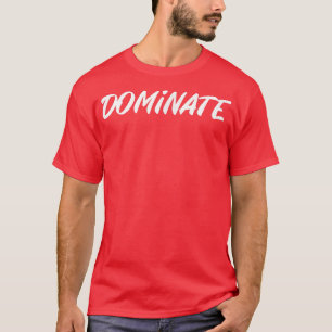 T-shirt Les Hommes DOMINER Fitness Fitness Exercice Bodybu