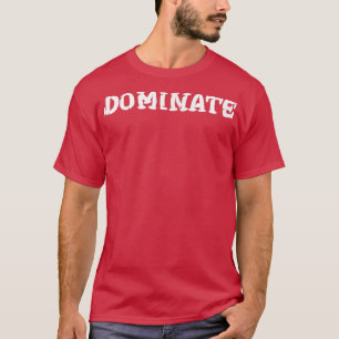 T-shirt Les Hommes DOMINER Fitness Fitness Exercice Bodybu
