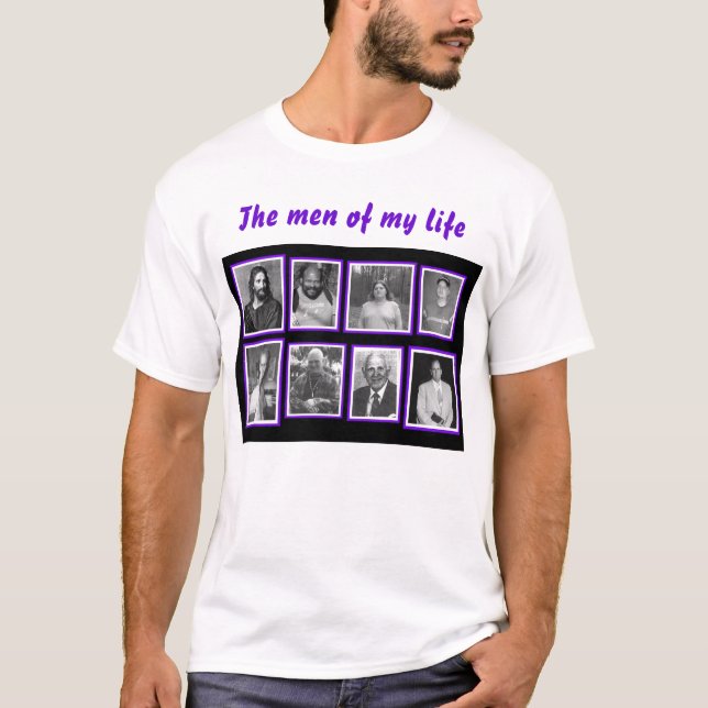 T-shirt Les hommes et les femmes de ma vie (Devant)