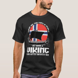 T-shirt Les hommes il y a deux types de personnes mais avo