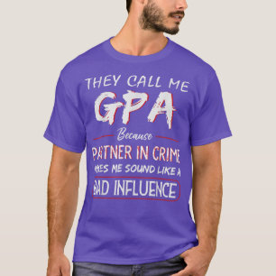 T-shirt Les Hommes, Ils M'Appelent GPA Parce Que Partenair