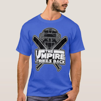 T-shirt Les Hommes Le Juge-Arbitre Revient Au Baseball Drô