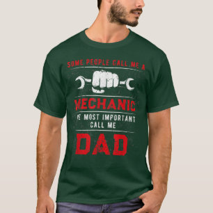 T-shirt Les hommes les plus importants appellent moi Papa 