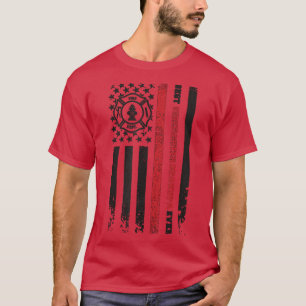 T-shirt Les hommes meilleur pompier grand-père jamais pomp