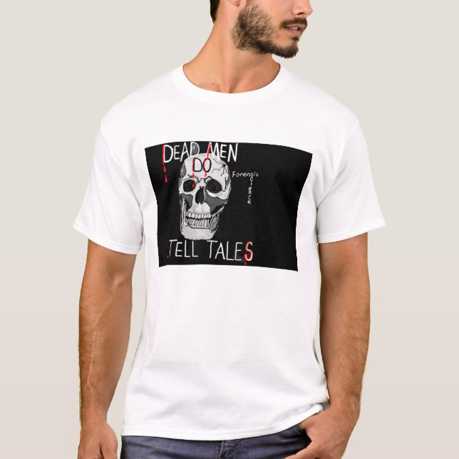 T-shirt les hommes morts de crâne de chemises du (Devant)