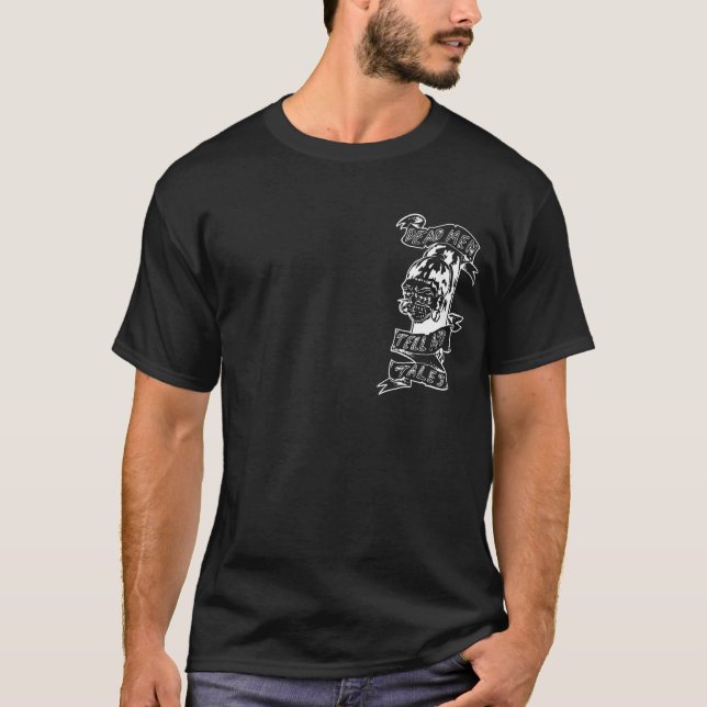 T-shirt "Les hommes morts ne disent aucun conte " (Devant)
