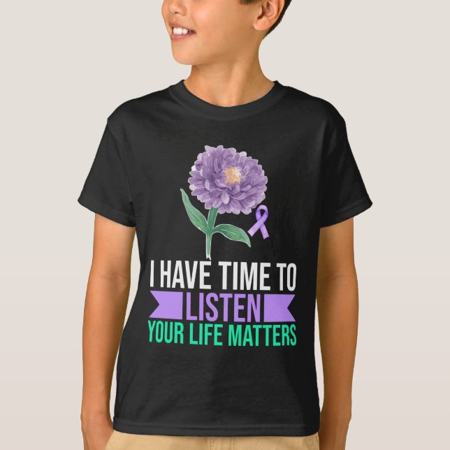 T-shirt Les hommes ont le temps d'écouter La performance d (Devant)