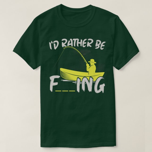 T-shirt Les Hommes Ont Une Journée De La Crappie Pêcheur D (Design devant)