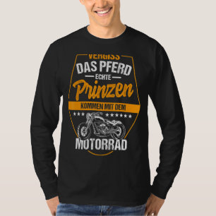 T-shirt Les Hommes Oublient Le Cheval Un Véritable Prince