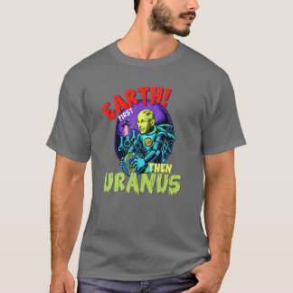 T-shirt Les Hommes Poppop Shark Comme Un Requin Normal Mai