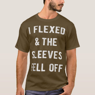 T-shirt Les Hommes Que J'Ai Fui Et Les Manches Sont Tombés
