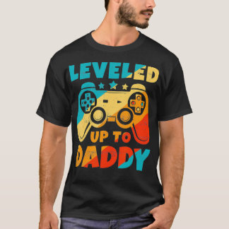 T-shirt Les hommes se sont mis à la hauteur de papa annonc