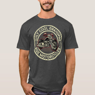 T-shirt Les Hommes Seulement Grandpas Circuler Motos Moto