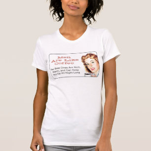 T-shirt Les hommes sont comme le café