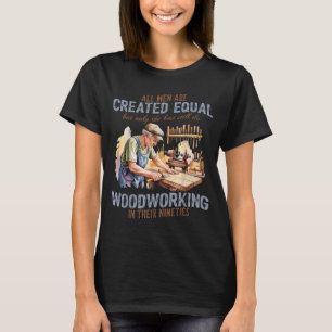 T-shirt Les Hommes Sont Créés Égaux Seulement Celui Qui Fa