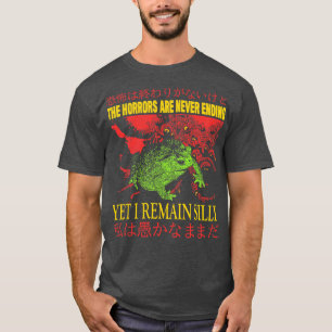 T-shirt Les horreurs ne cessent jamais de Casquette de gre