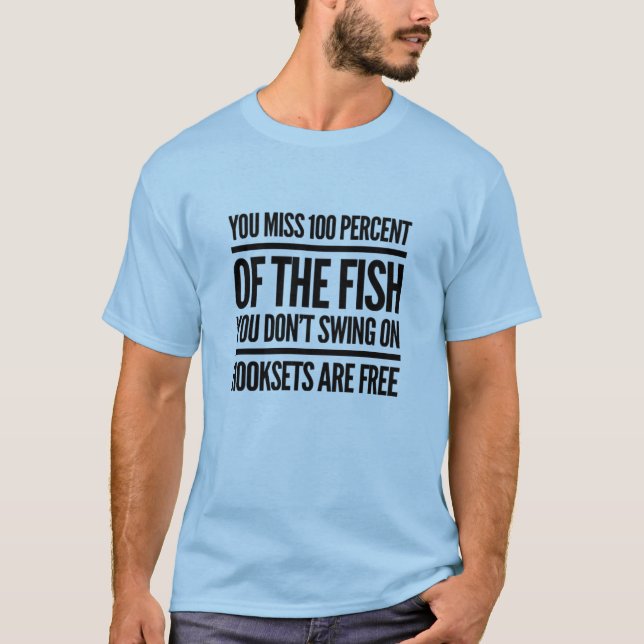 T-shirt Les Hôtels Sont Gratuit Basse Pêche (Devant)
