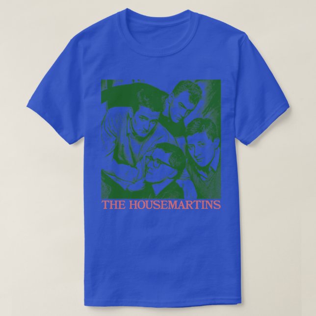 T-shirt Les Housemartins Retro 80's design de ventilateur  (Design devant)