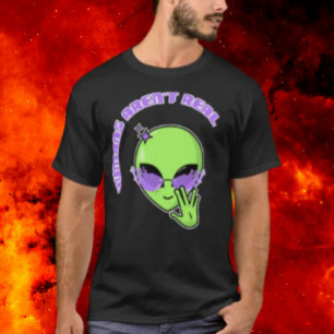 T-shirt Les humains ne sont pas réels