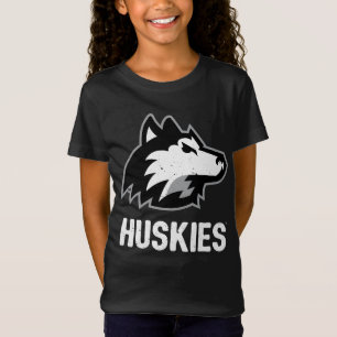 T-Shirt Les Huskies de NIU en détresse