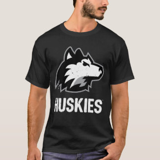 T-shirt Les Huskies de NIU en détresse