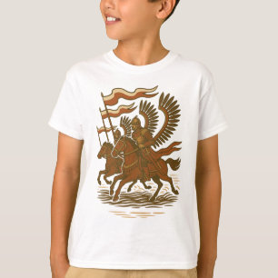 T-shirt Les hussards ailés polonais chargent