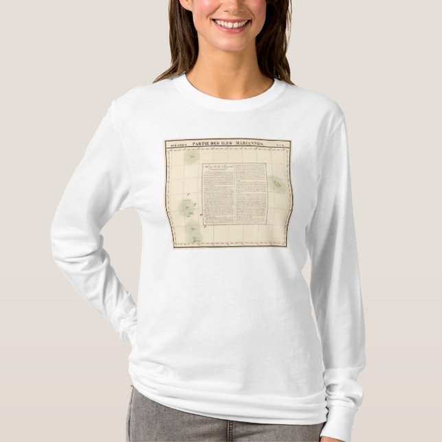 T-shirt Les îles Mariannes Océanie aucuns 2 (Devant)