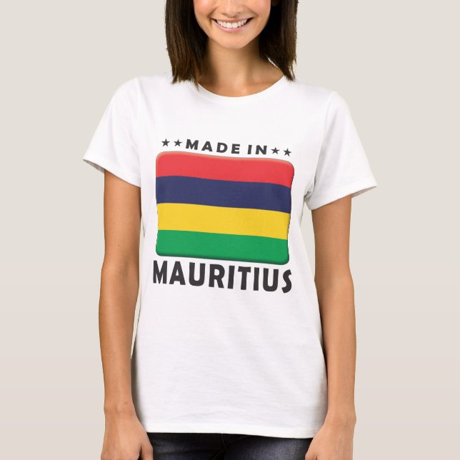 T-shirt Les Îles Maurice ont fait (Devant)