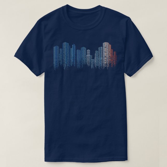 T-shirt Les impacts du réchauffement climatique (Design devant)