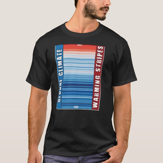 T-shirt Les impacts du réchauffement climatique mondial (Devant)
