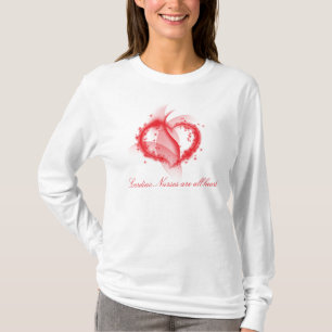 T-shirt Les infirmières cardiaques sont tout le coeur
