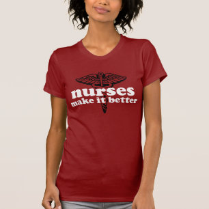T-shirt Les Infirmières En Font Un Meilleur