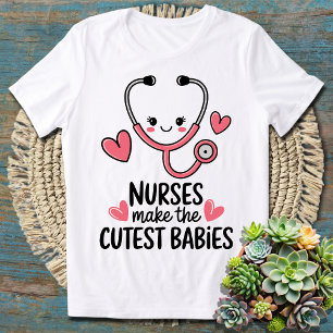 T-shirt Les infirmières font les bébés les plus mous - Drô