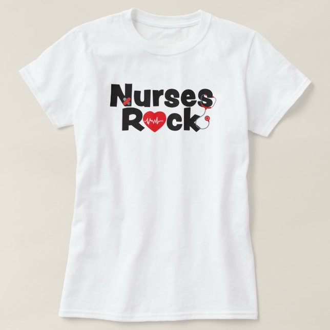 T-Shirt Les Infirmières Rock (Design devant)