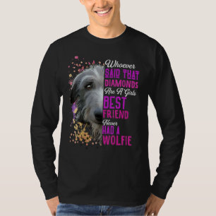 T-shirt Les Irish Wolfhounds sont la meilleure amie d'une 