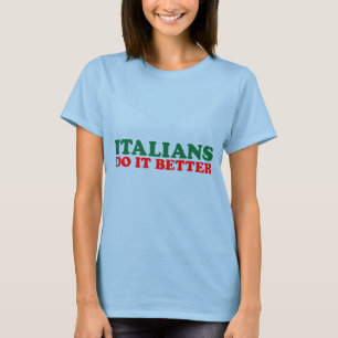 T-shirt Les Italiens font mieux