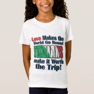 T-Shirt Les Italiens valent le voyage