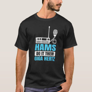 T-shirt Les Jambes De L'Opérateur Radio De Jambon Le Font 