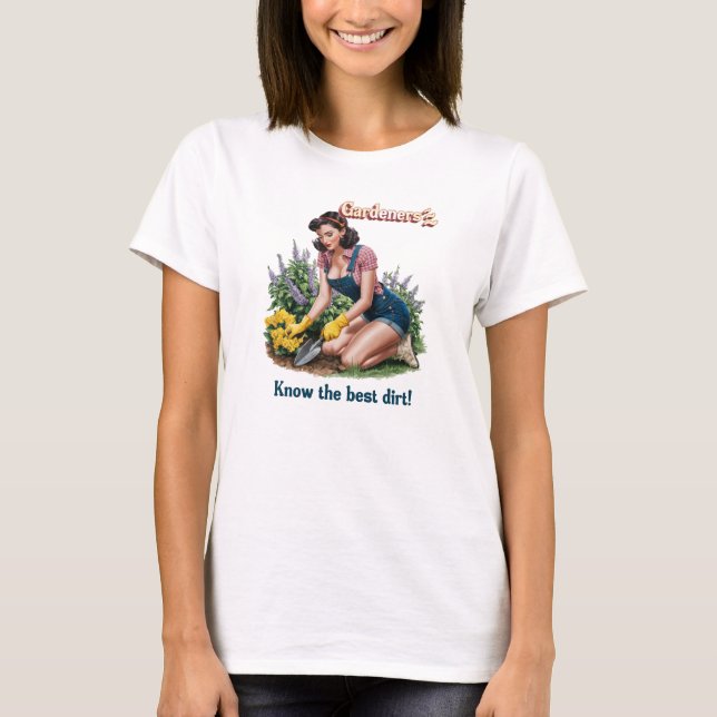 T-shirt Les jardiniers de Sassy connaissent le meilleur de (Devant)
