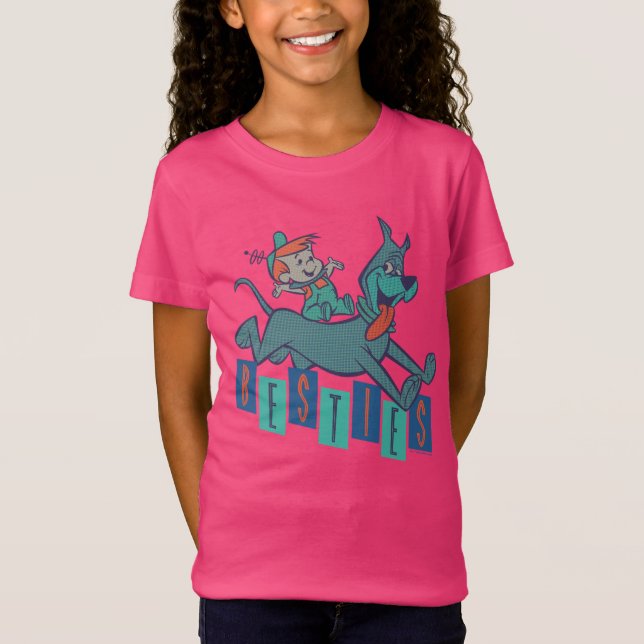 T-Shirt Les Jetsons | Elroy & Astro Besties (Devant)