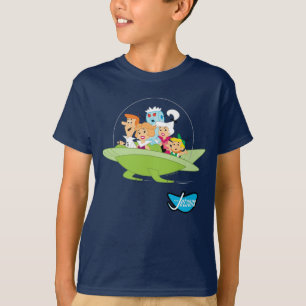 T-shirt Les Jetsons   La Voiture Volante Familiale