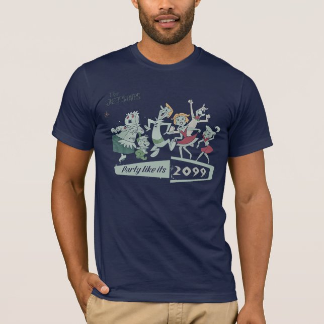 T-shirt Les Jetsons | Party Like It's 2099 (Devant)