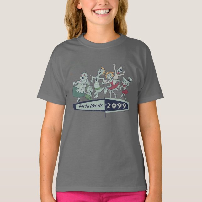T-shirt Les Jetsons | Party Like It's 2099 (Devant)