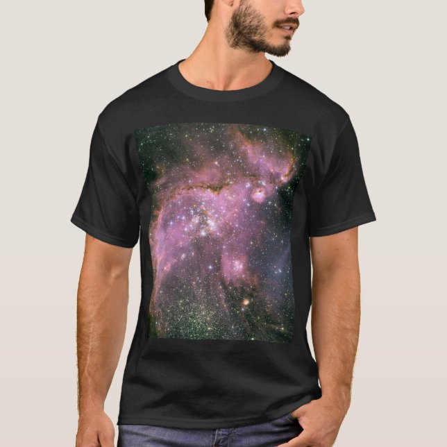 T-shirt Les jeunes étoiles sculptent le gaz avec de puissa (Devant)