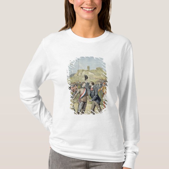 T-shirt Les Jeux Olympiques à Athènes (Devant)